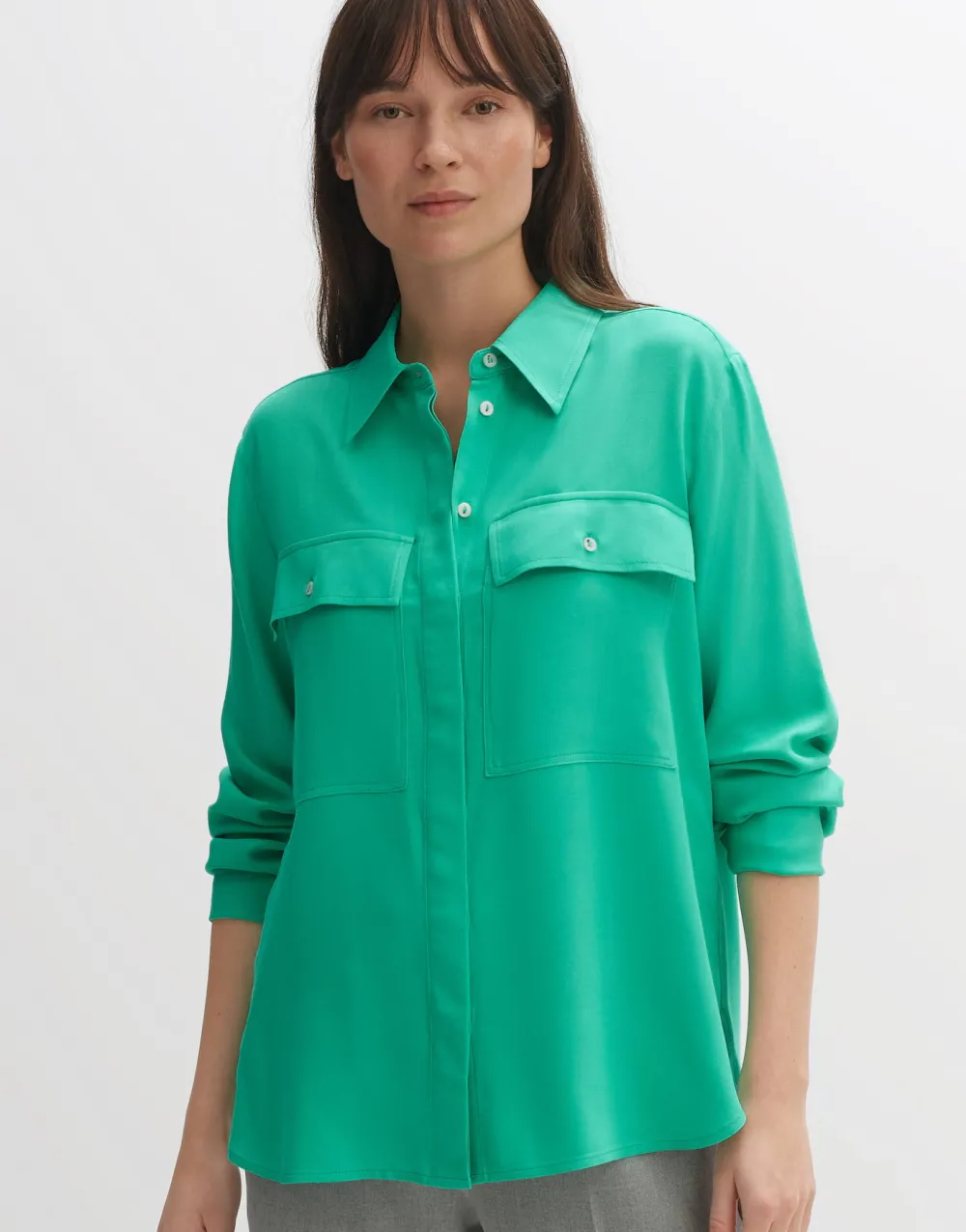 blouse_met_lange_mouwen_falva_1.webp OPUS Fashion Blouse Met Lange Mouwen Falva^ Blouses