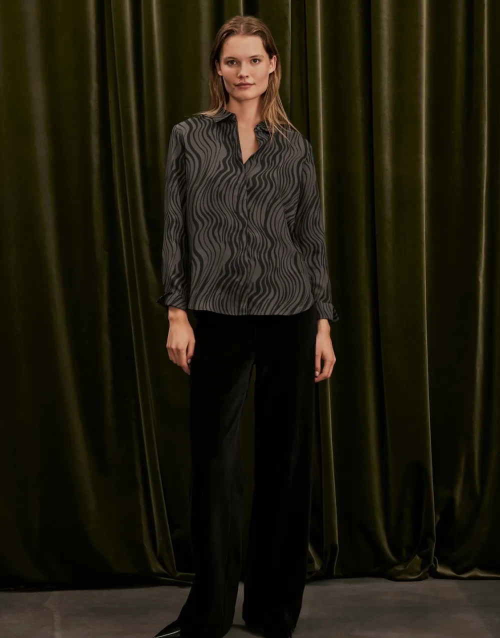 blouse_met_print_falkine_glam_1-1.webp OPUS Fashion Blouse Met Print Falkine Glam^ Blouses