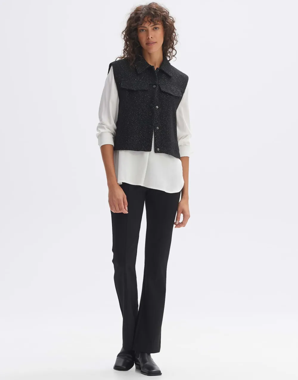 bodywarmer_wiry_shine_5.webp OPUS Fashion Bodywarmer Wiry Shine^ Blazer & Vesten
