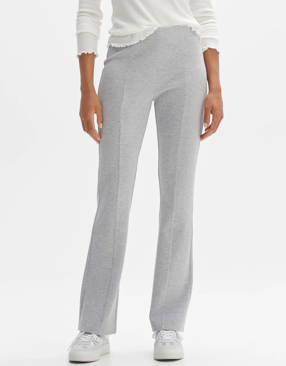 flared_pants_erja_shine_1.webp OPUS Fashion Flared Pants Erja Shine^ Broeken