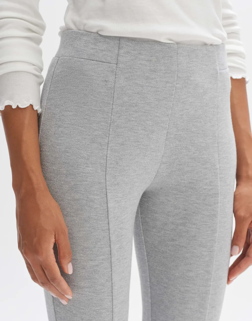 flared_pants_erja_shine_2.webp OPUS Fashion Flared Pants Erja Shine^ Broeken