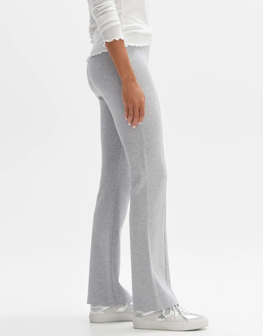 flared_pants_erja_shine_4.webp OPUS Fashion Flared Pants Erja Shine^ Broeken
