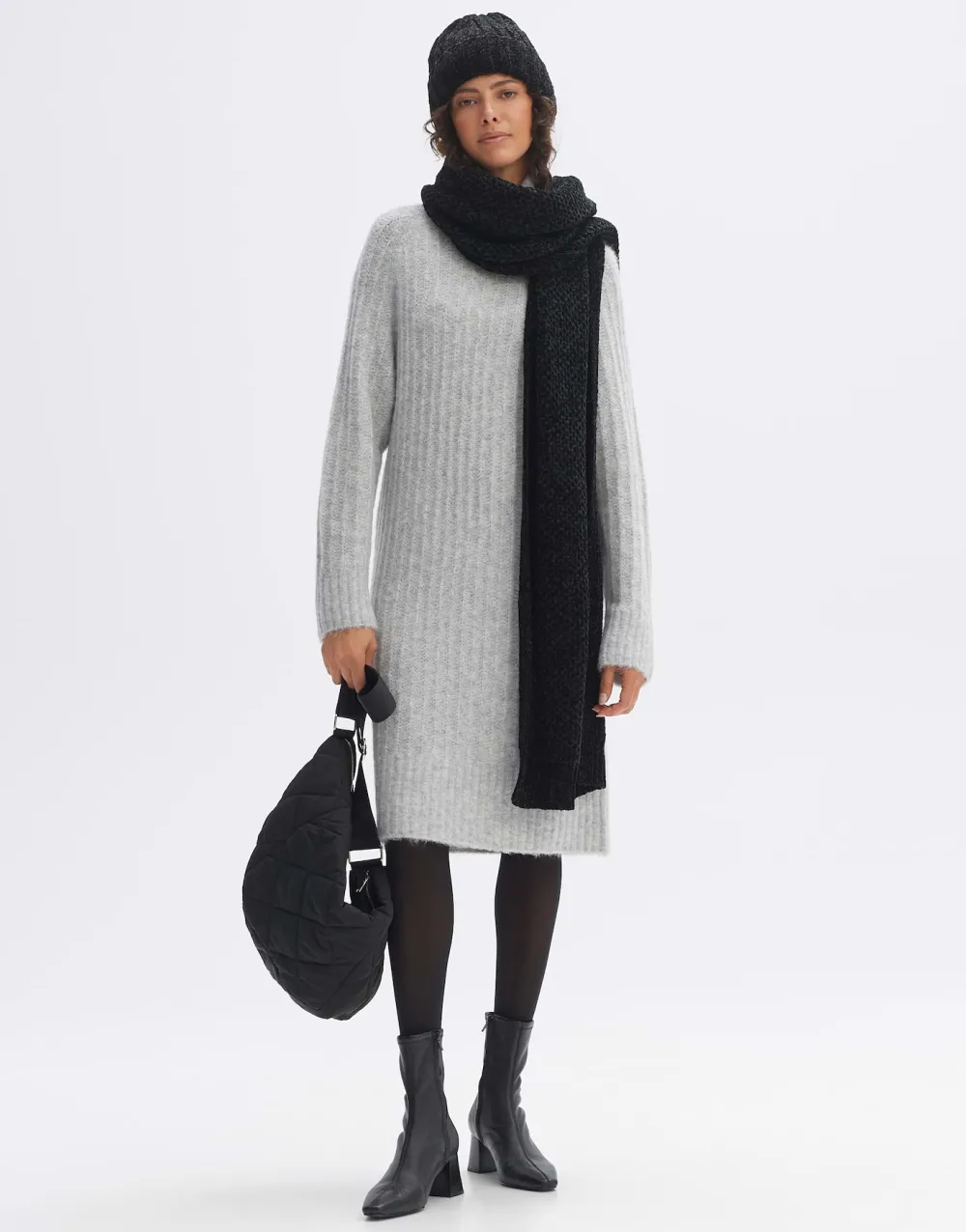 gebreide_jurk_wenoro_0-1.webp OPUS Fashion Gebreide Jurk Wenoro^ Jurken & Rokken