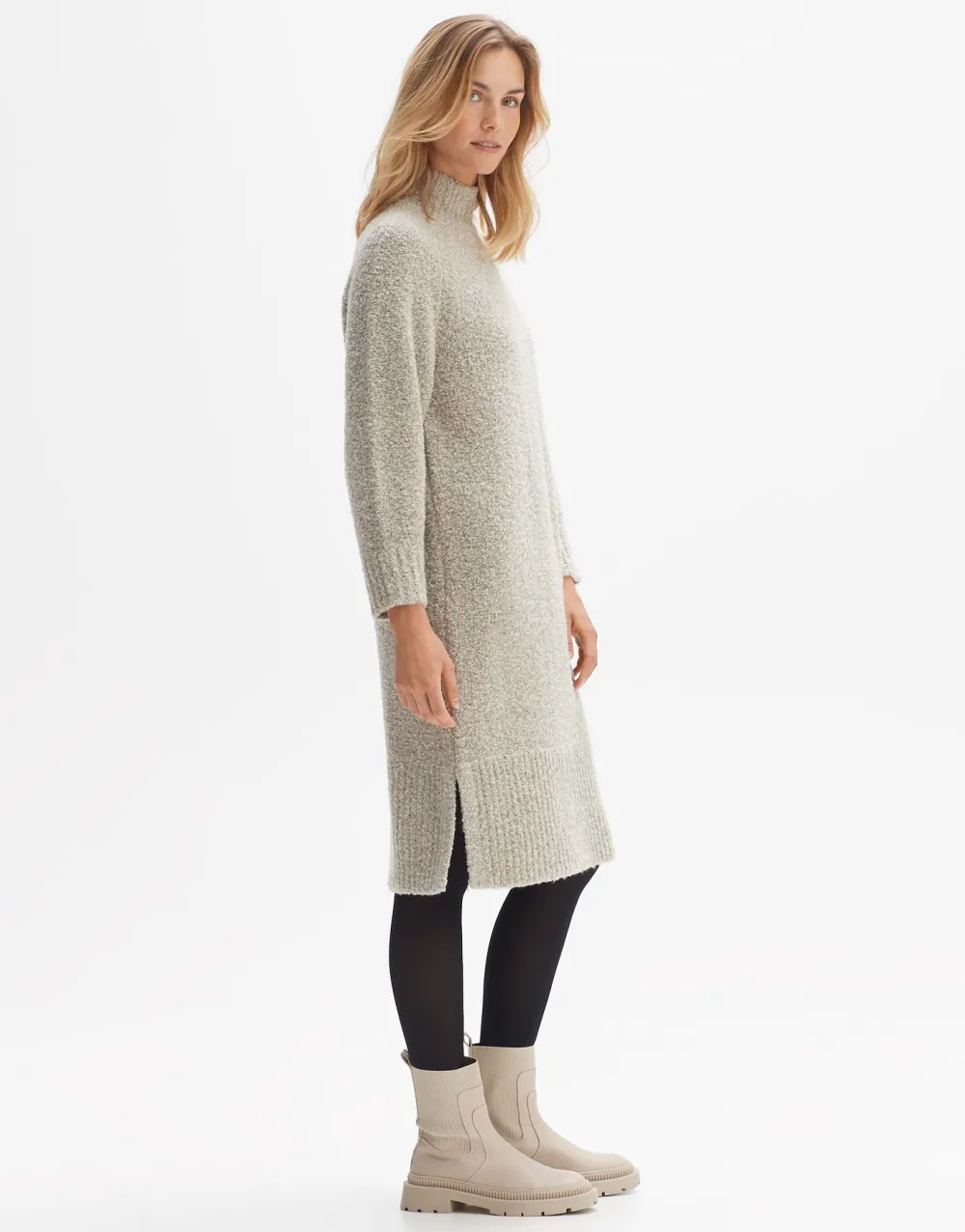 gebreide_jurk_winea_4.webp OPUS Fashion Gebreide Jurk Winea^ Jurken & Rokken