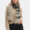 OPUS Fashion Gebreide Sjaal Azebri Scarf^ Accessoires