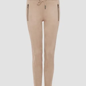 OPUS Fashion Kunstleren Broek Elvina^ Broeken