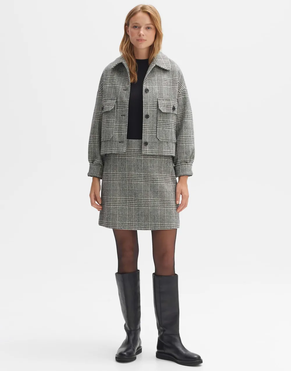 minirok_romela_check_0.webp OPUS Fashion Minirok Romela Check^ Jurken & Rokken